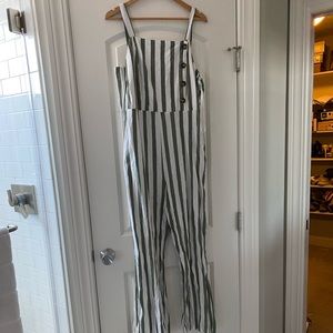 Striped Jumpsuit